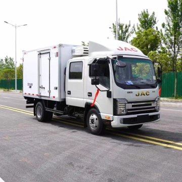 JAC 3 metros de doble fila Camión refrigerado