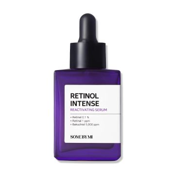 Korean Anti-Aging & Glass Skin Serum: SOME BY MII 0.1% Retinol Intense Reactivating Serum (30ml)