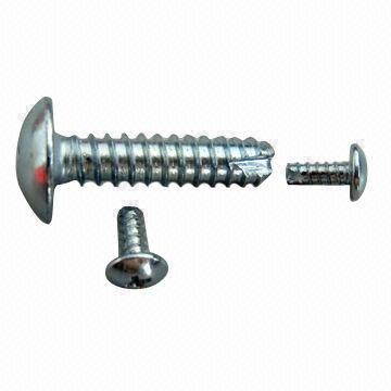 Truss head tapping screws, cutting thread end
