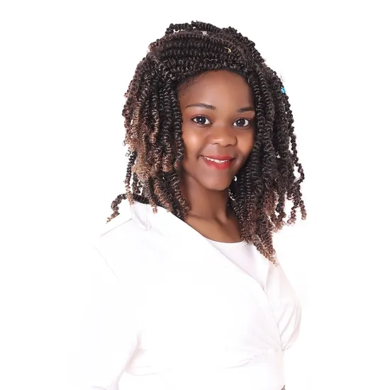 Alileader Fashional Style Extensions Twist Hair Crochet Braiding Spring Twist For Women
