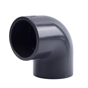 Hot Sale ANSI SCH80 PVC Elbow in Chemical Grade, PN16 Upvc 90 Degree Pipe Fittings from China