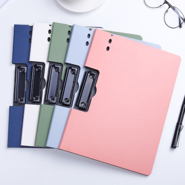 A4 Solid Color File Clip Office Writing Pad for Teachers