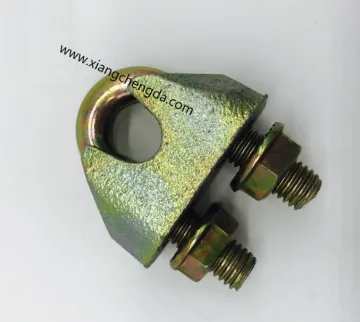 Galvanized Malleable Adjustable DIN1142 Wire Rope Clip