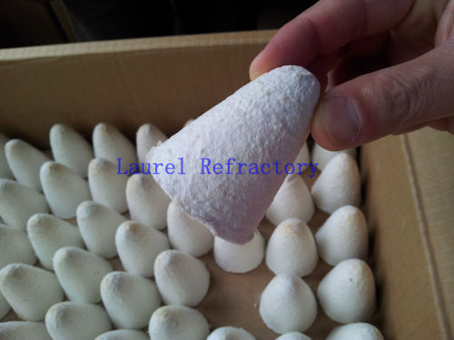 Ceramic Fiber Refractory Formed Shapes For Small Furnaces, Foundry Riser Sleeves