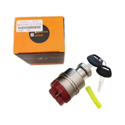 Electric Door Lock Ignition Switches Suitable for Sumitomo Excavators SH120/130/200/240/350A1/A2/A3/A5