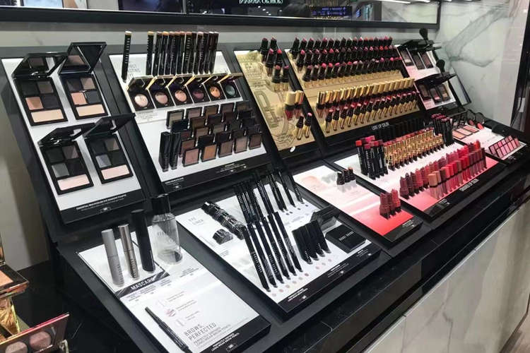 makeup display rack