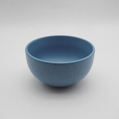 Avrupa Stoneware Yemek Takımı Setleri, Modern Minimalist Tarz Mavi Yemek Takımı, Stoneware Yemek Takımı Setleri Renkli Sırlı