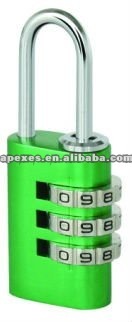 PL-E3201 Aluminum Combination Padlock