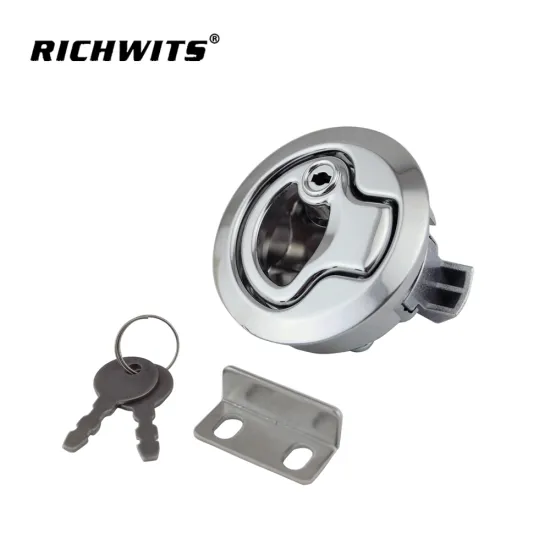 boat hardware accessories zinc alloy marine latch with key deck latch