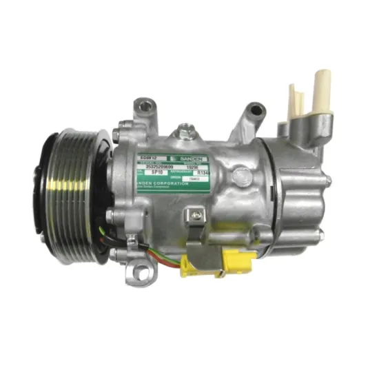 Sanden 6V12 AC Compressor For Citroen C3 - OE# 64522758145 64522758433