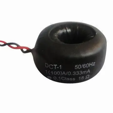 Mini current transformer, linear output current and high precision