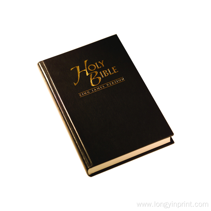 Elegant A5 hardcover bible books printing supplies