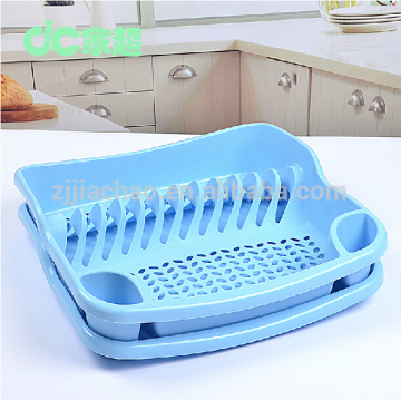 plastic square kitchen dish draining shelf