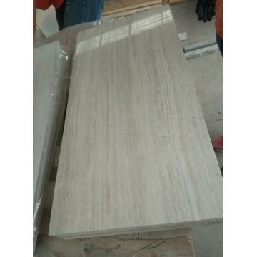 carreaux de marbre blanc en bois