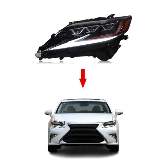 XT Upgrade for ES 2012-2017 ES200 ES250 ES300H ES350 Lexus LED Headlights: Triple Lens Laser Conversion