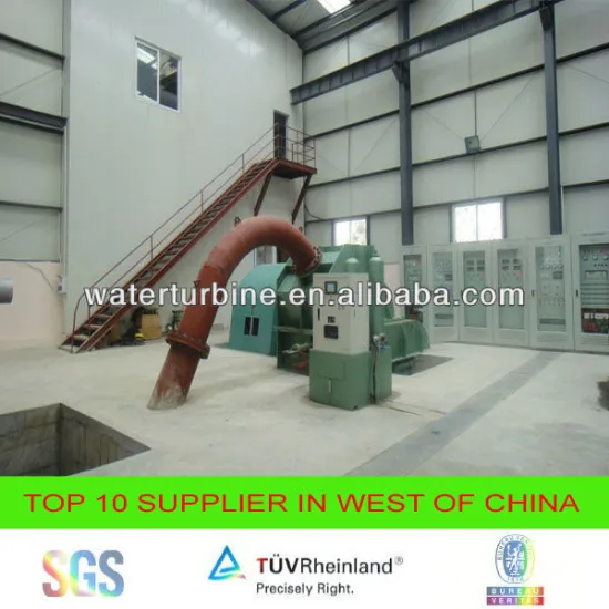 1MW Pelton turbine generator for power plant