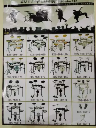 Professional Custom EDS Plastic Electronic Drum Set