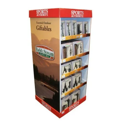 Reliable Quality Cardboard Floor Display Racks for Gifts