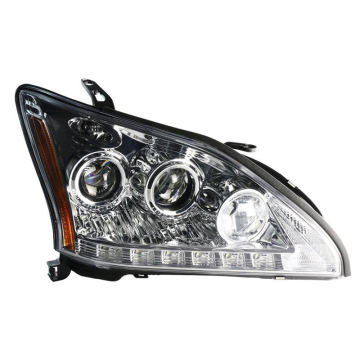 Lexus RX330 RX350 LED Headlight Assembly Front Headlight 2004-2009 Black Case
