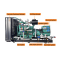 Conjunto gerador de turbina a gás natural e biogás