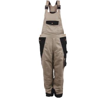 Bibbroek van 65% polyester, 35% katoen