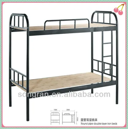 Queen size wrought iron double bed