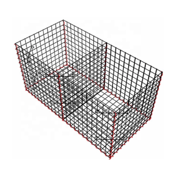 Welded Wire Gabion Grill for Garden Decoration: Stones Box Wall Fence