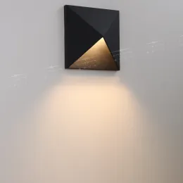 Modern Style Outdoor Wall Lamp Aluminium Waterproof 10w