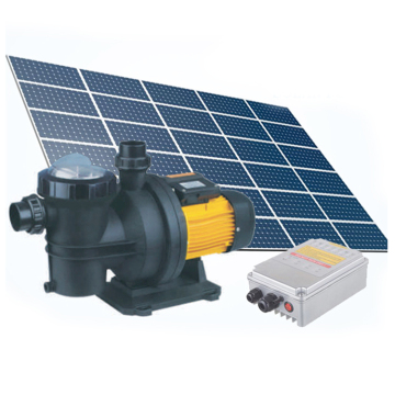 Bomba de motor de filtro de água da piscina movida a energia solar JP13-13/370