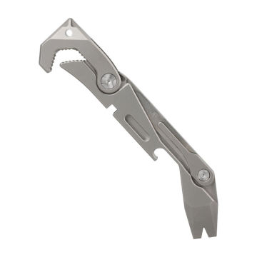 Titanium Pry Bar Crowbar - Multi-Functional Tool for Outdoor Use