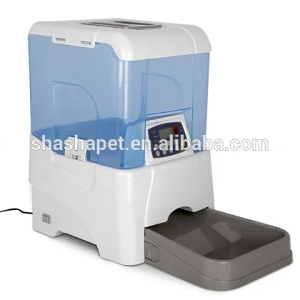 CE and Rohs approved Plastic pet feeder dog feeder cat feeder