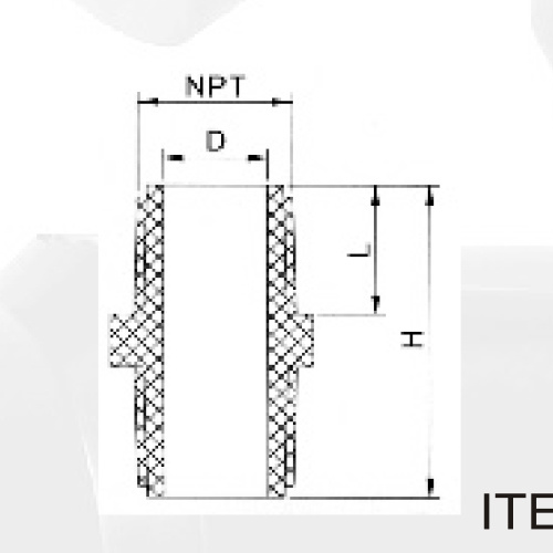 BS4346 Water Supply Upvc Male Thread Nipple White