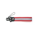 Roze merklanyard met id-houder