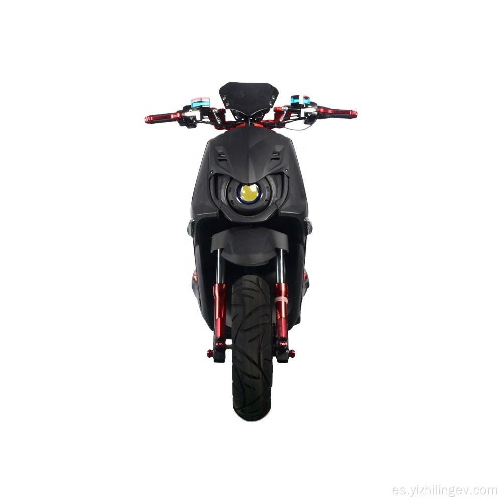 Scooter eléctrico 72V 20AH Motorcilla eléctrica Scooter eléctrico de ciclomotor 1500W Motocicleta eléctrica rápida