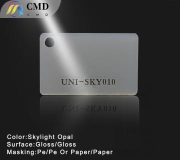 skylight opal white acrylic plastic 58% translucent
