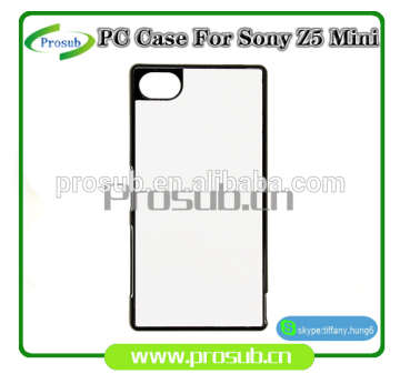 sublimation heat transfer plastic blank diy cell phone case cover skin for SFP-z5mini