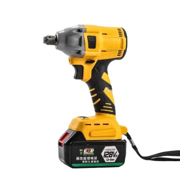 Easy-Operate Cordless Adjustable Torque Impact Battery Wrench