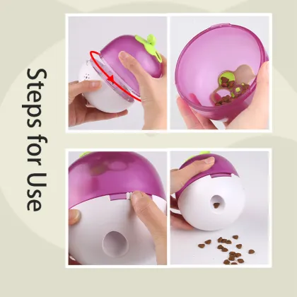Training Cat Toy Fun Pet Feeder Educational Tumbler