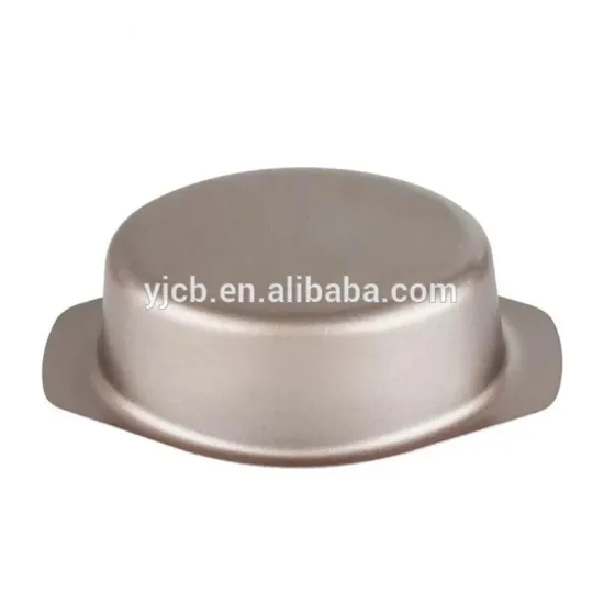 Handle Oval Cheese Cake Champagne Pan Mould