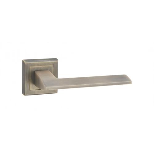 Aluminum Door Handle Lock Lever Handle on Rosette