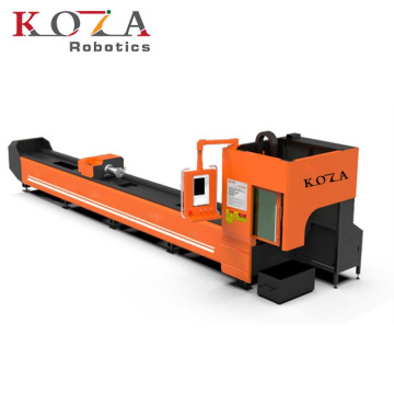 Macchina da taglio del tubo laser ad alta precisione Koza 1500W-3000W per taglio metallico