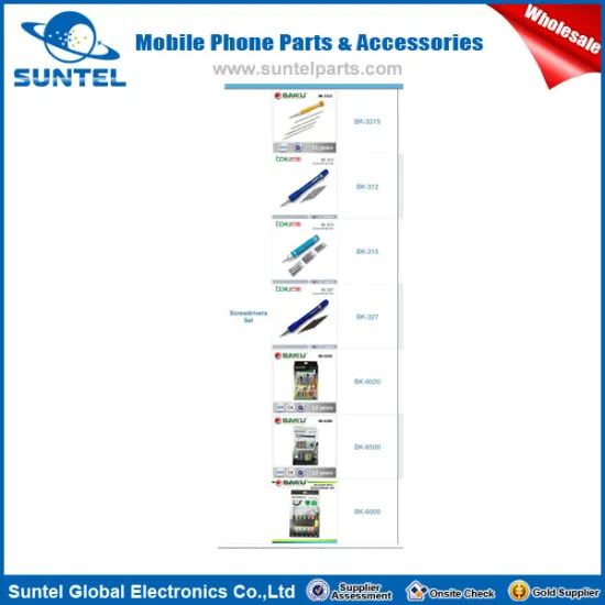 Phone all kinds repair tools BAKU laminating machine separator soldering station Iron Rework station screwdriver opening tools