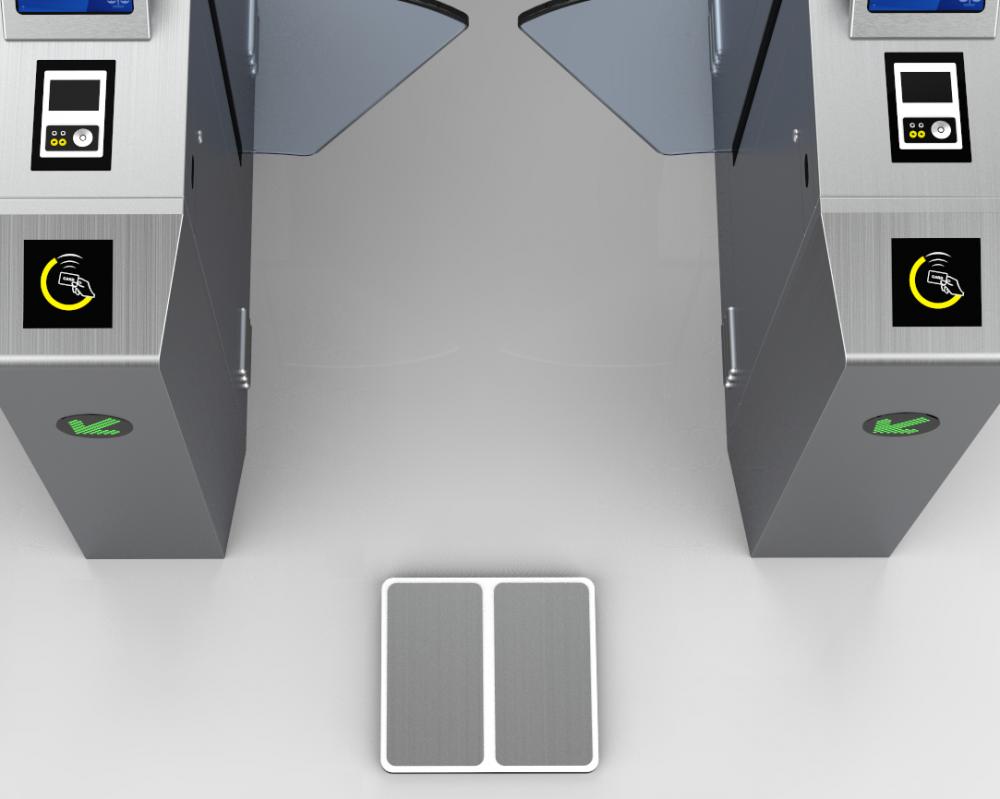 Esd Turnstile Swing Gate with Software