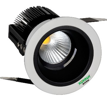 7W COB downlight Hotel spotlight , 90lm/W
