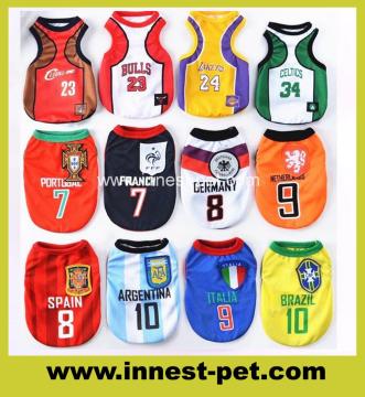 Football Soccer Team Dog Clothes