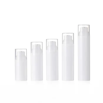 Large Capacity White Lotion Airless Bottle Dispenser