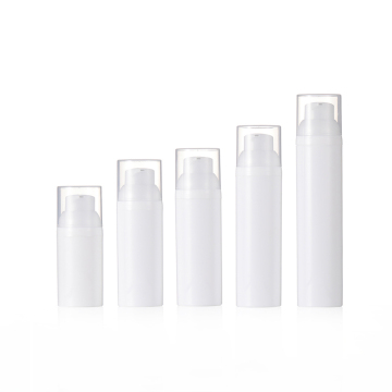 Large Capacity White Lotion Airless Bottle Dispenser