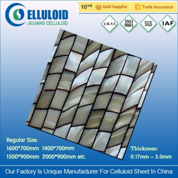 celluloid sheet is widely used for hair-clips jewelry raw making material