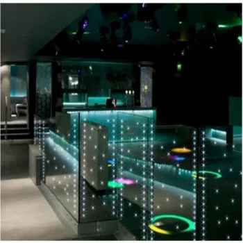 led glass for curtain wall