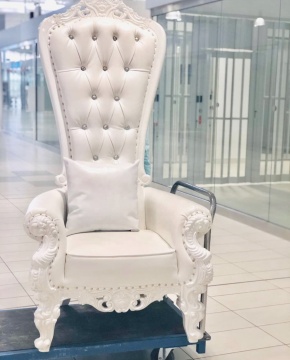 PU Leather Throne Chairs for Events